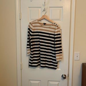 Nautica, white/beige/black, XXL